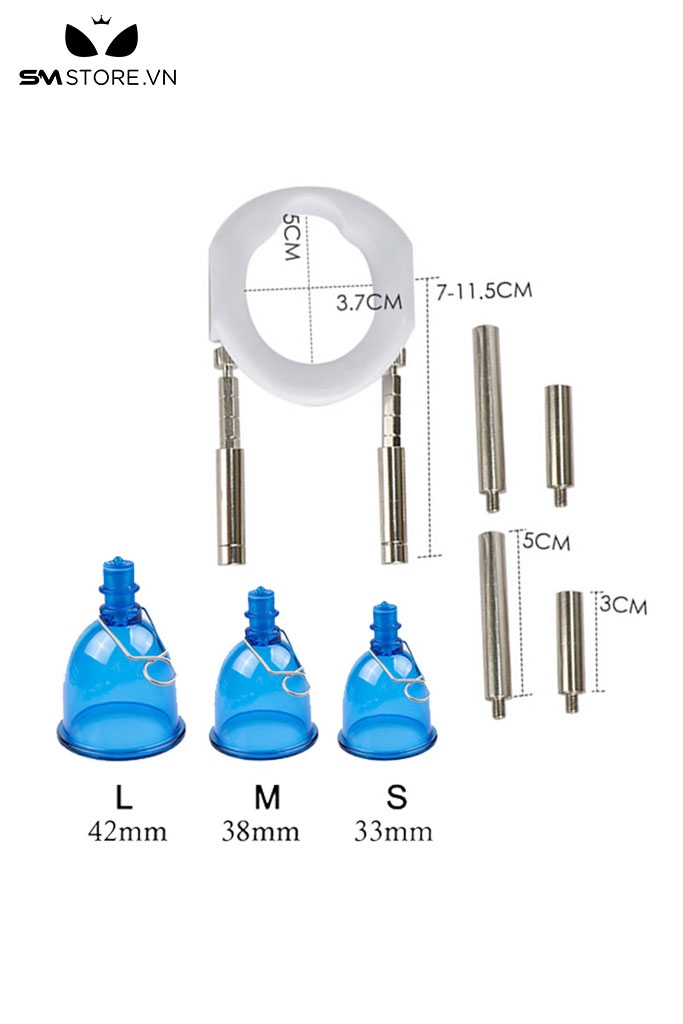 SMT3488 - Bộ hút chân không tăng kích thước dương vật hình cái chuông