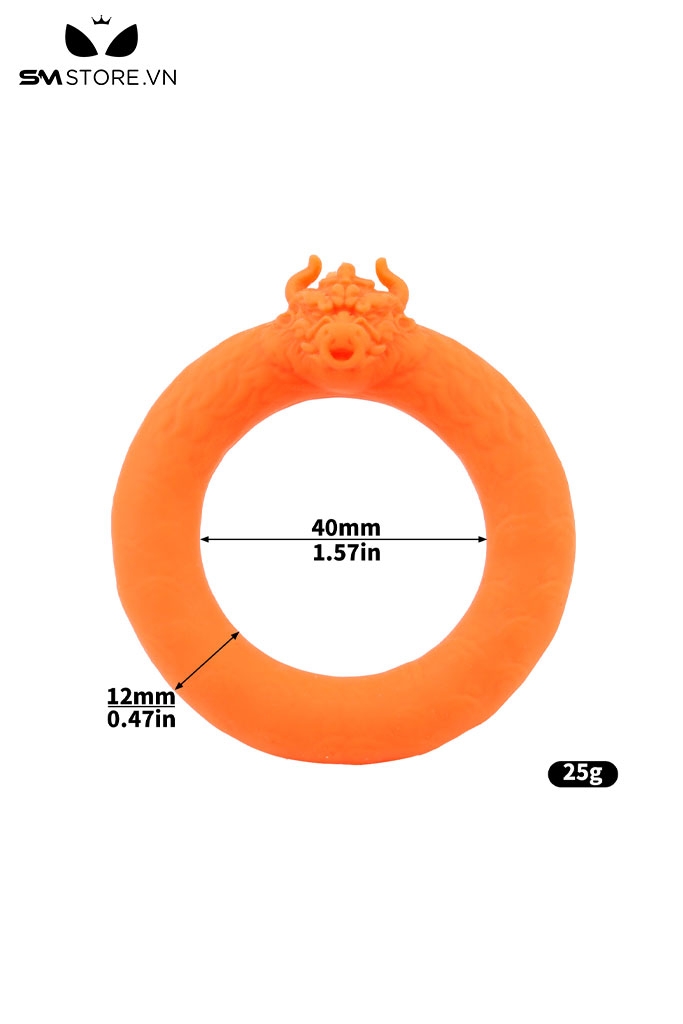 SMT3593 - Vòng đeo cu silicon ngụy trang con bò đường kính 40mm