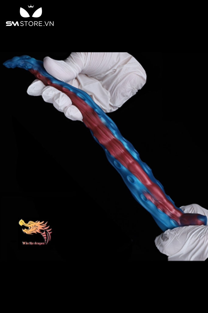 SMT3660 - Long anal có xúc tu bạch tuộc silicon co giãn và 3 kích cỡ