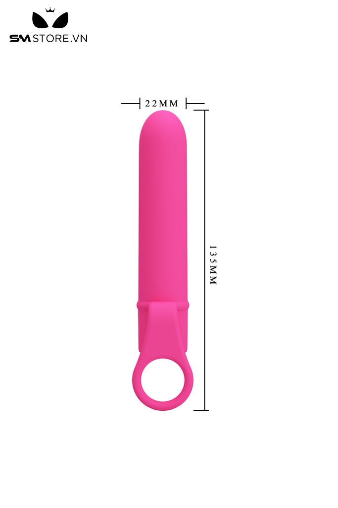 SMT3604 - Trứng rung mini Pretty Love có quai đeo dài 135mm