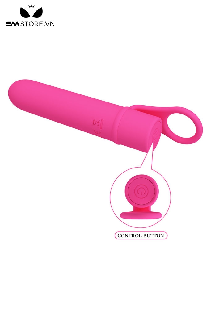 SMT3604 - Trứng rung mini Pretty Love có quai đeo dài 135mm