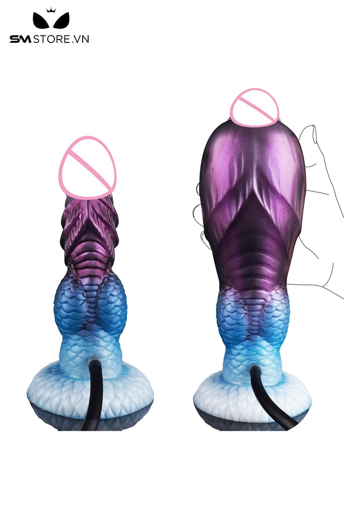 SMT3657 - Cu giả bắn tinh monster với phần đầu phình dài 21cm