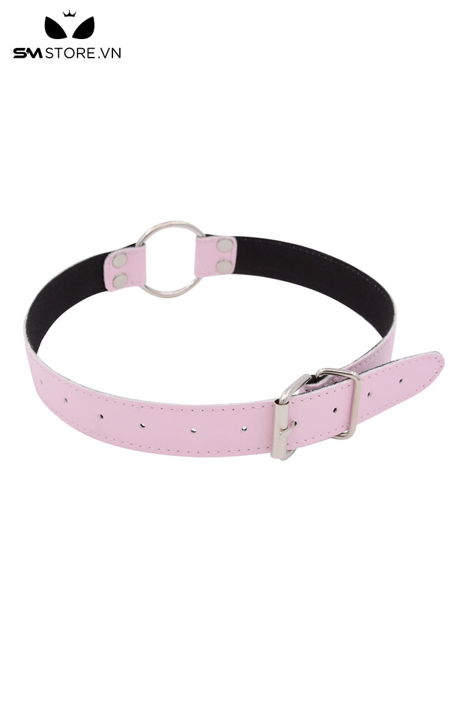 SMT3697 - Ring gag inox không gỉ có quai đeo điều chỉnh được dài 65cm