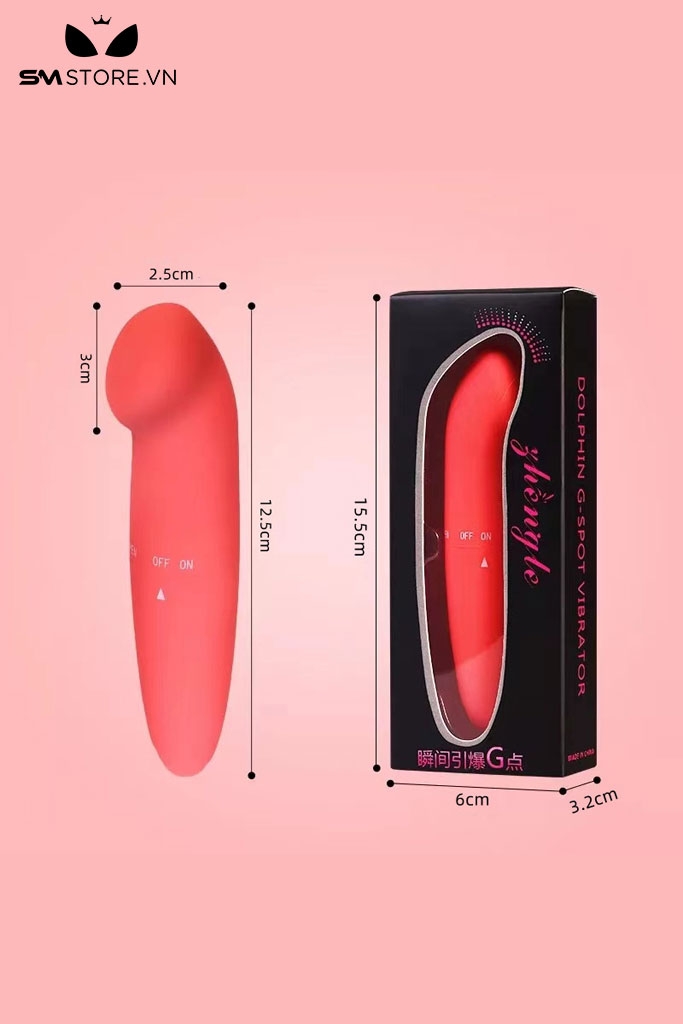 SMT3741 - Trứng rung giá rẻ chất liệu bằng nhựa không dây dài 12.5cm