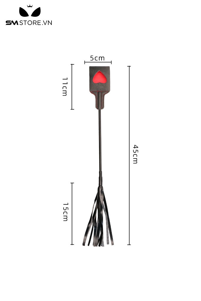 SMT3758 - Roi da tình yêu thiết kế trái tim 2 màu tương phản dài 45cm