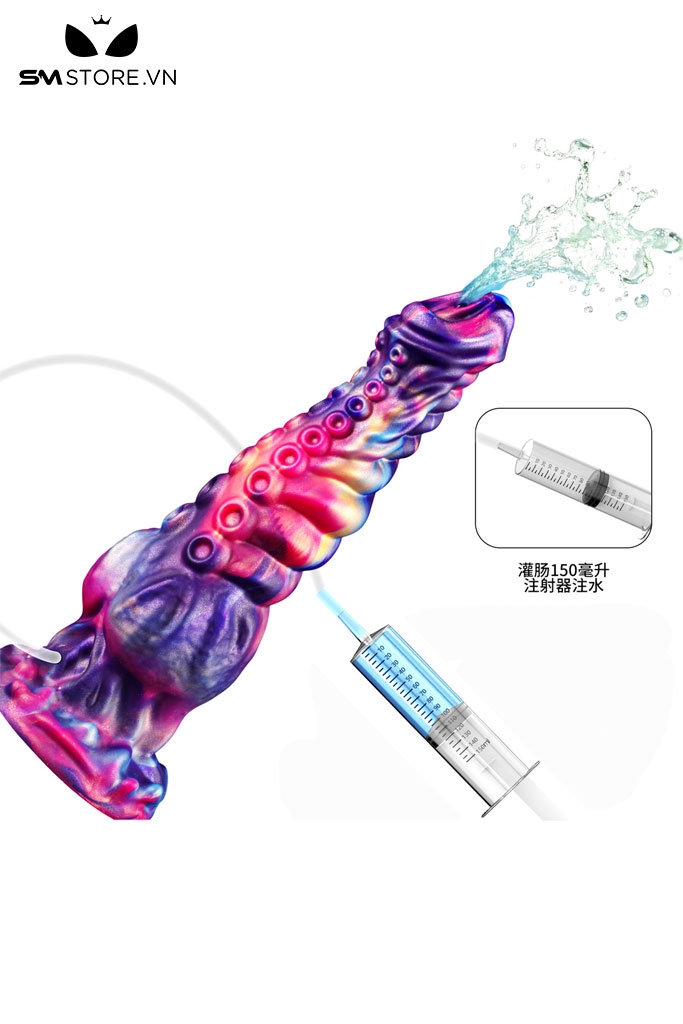 SMT3838 - Dương vật giả monster bắn tinh có xúc tu bạch tuộc