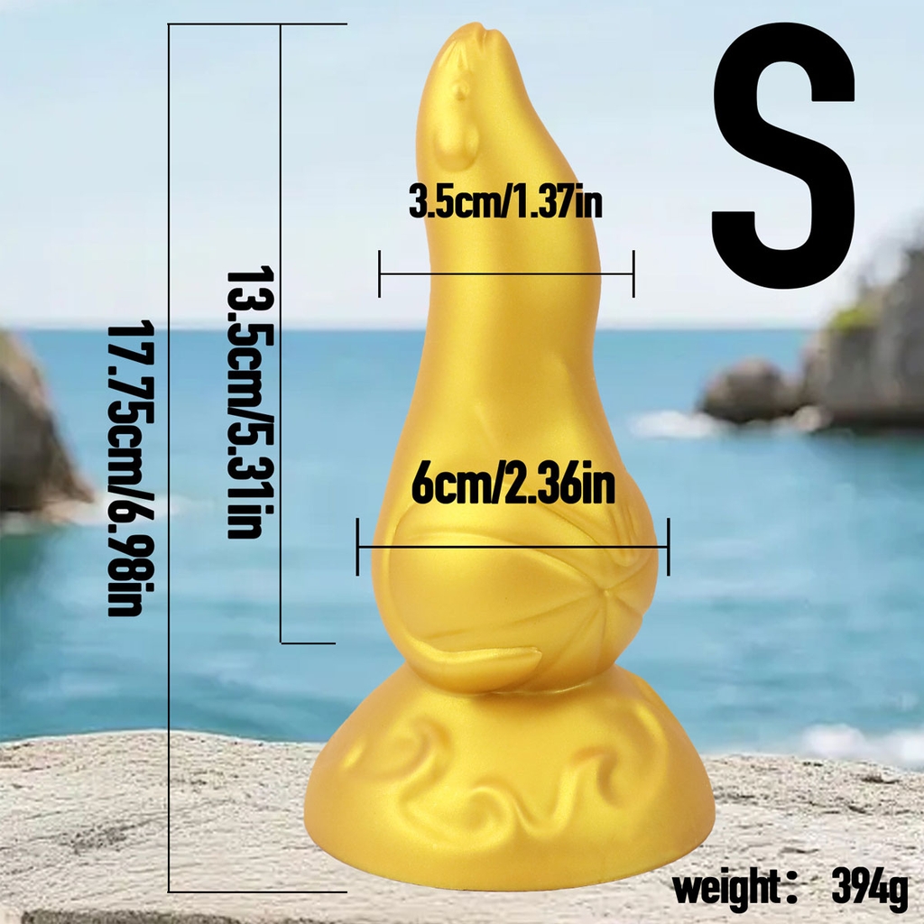 SMT3841 - Dương vật giả ngụy trang con hải cẩu silicon đế dính tường