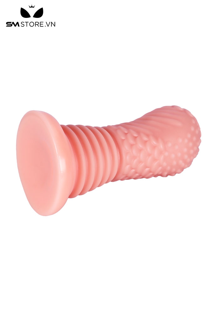 SMT3847 - Huge anal silicon đàn hồi vảy cá và bi nổi đế dính tường