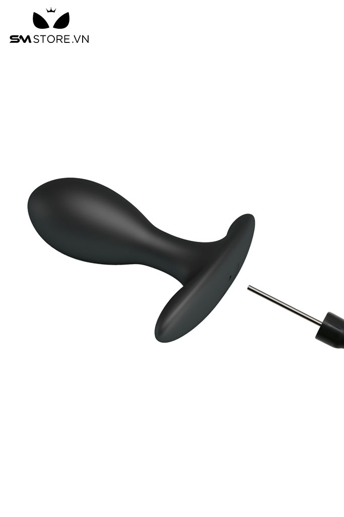 SMT3958 - Anal pump Pretty Love silicon có bóng inox ở giữa dài 91mm