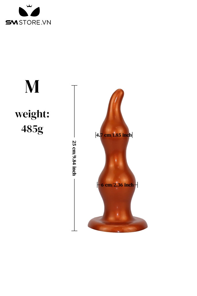 SMT3998 - Huge anal siêu dài ngụy trang quả hồ lô chất liệu silicon