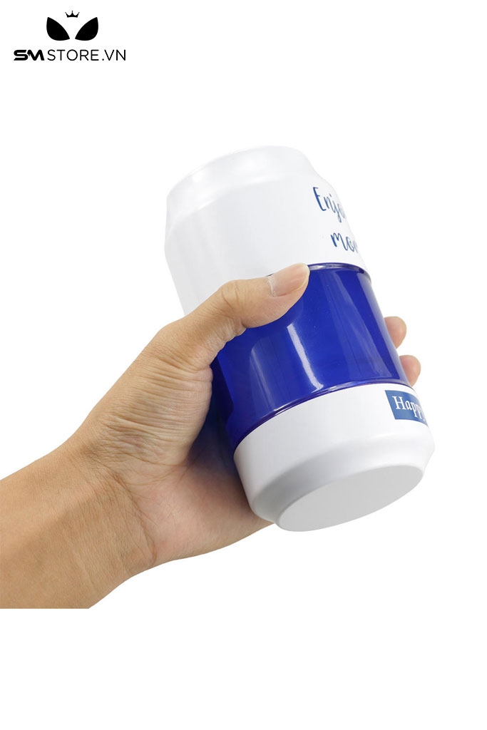 SMT4022 - Cốc thủ dâm silicon trong suốt có thể tháo rời dài 15cm