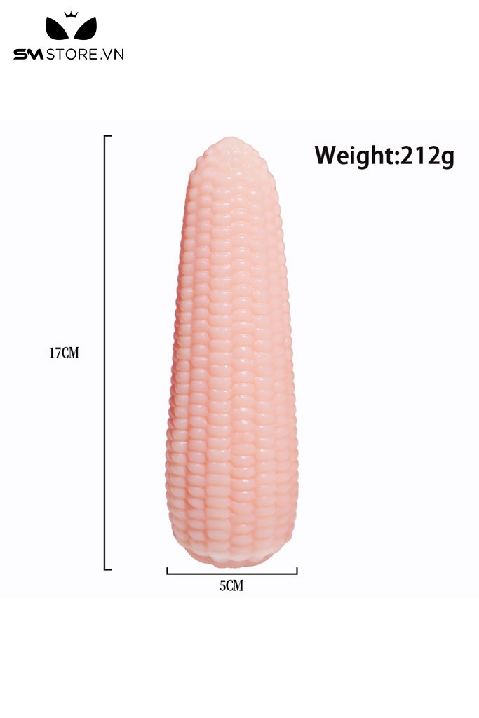 SMT4087 - Hậu môn giả ngụy trang bắp ngô silicon mềm size dài 17cm