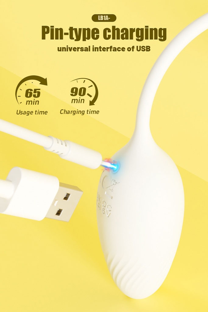 SMT4112 - Trứng rung điều khiển từ xa sạc USB có 9 chế độ dài 178mm