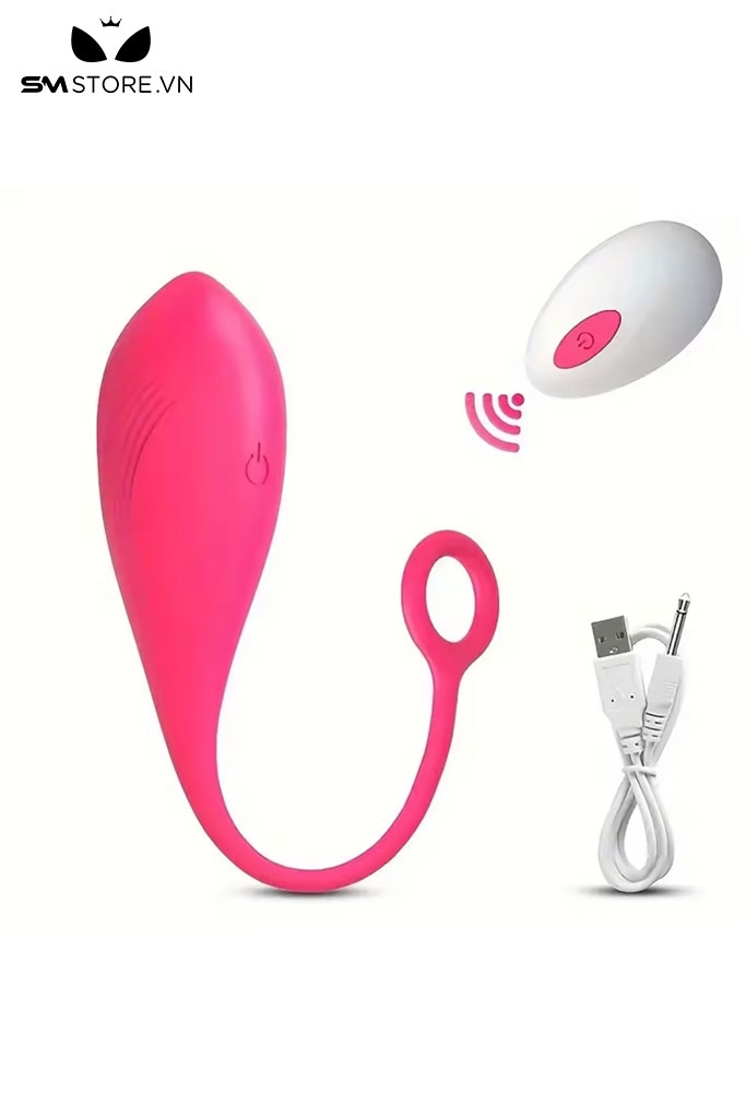 SMT4116 - Trứng rung không dây sạc điện điều khiển từ xa có 10 chế độ rung