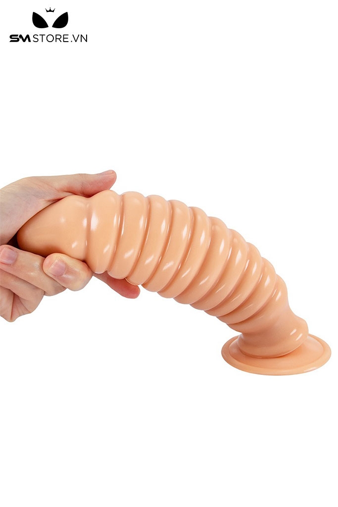 SMT4182 - Anal long khủng lồ thiết kế dạng lò xo đế dính tường dài 21cm