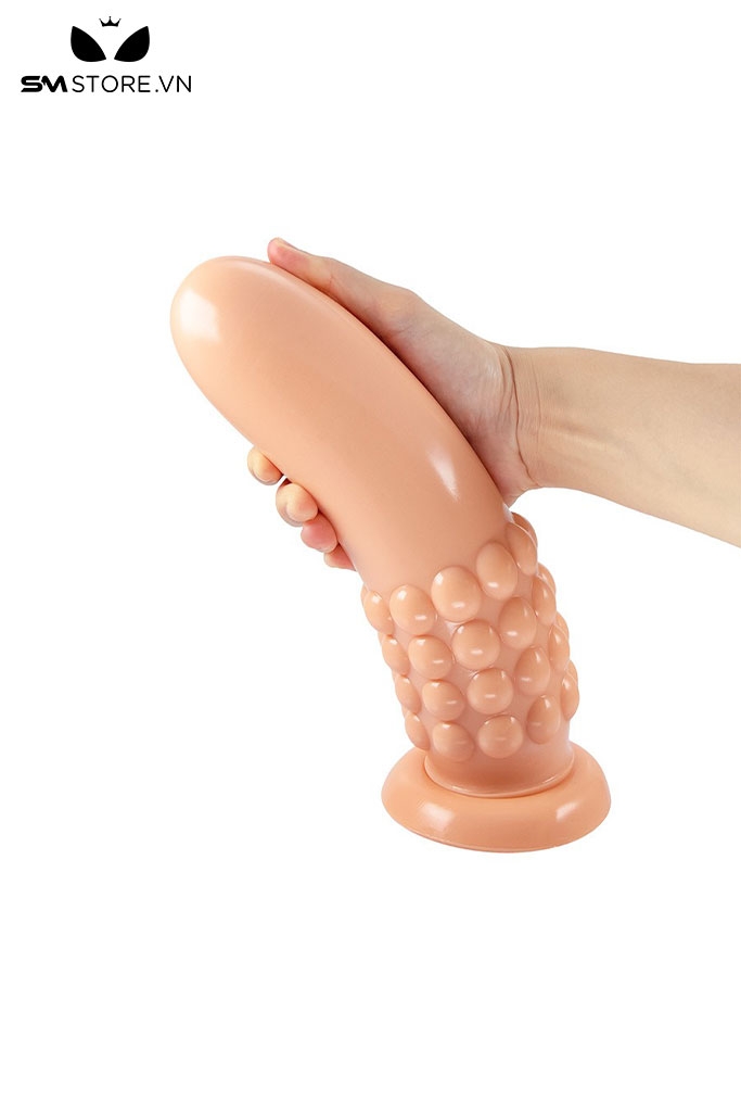 SMT4185 - Anal long khổng lồ đế dính tường có bi ở cuối dài 25cm