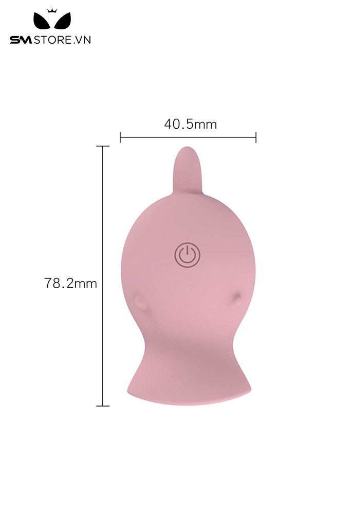 SMT4196 - Lưỡi rung mini silicon có 10 chế độ dài 78.2cm sạc điện