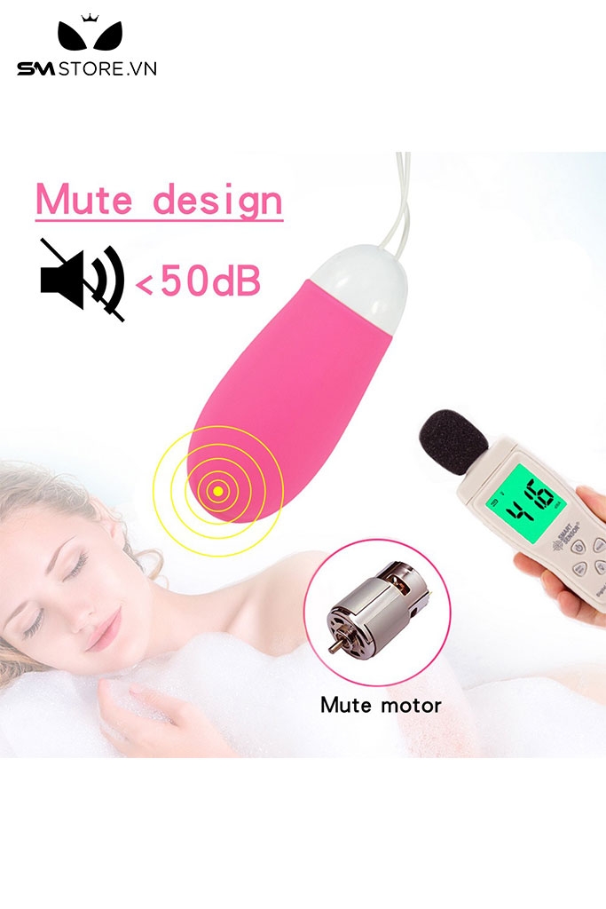 SMT4209 - Trứng rung silicon không dây điều khiển từ xa và 10 tần số
