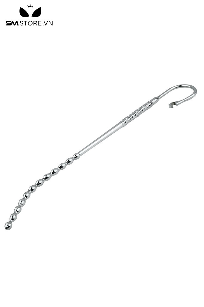 SMT4242 - Sounding thông lỗ tiểu inox dạng chuỗi hạt tròn nối có tay cầm