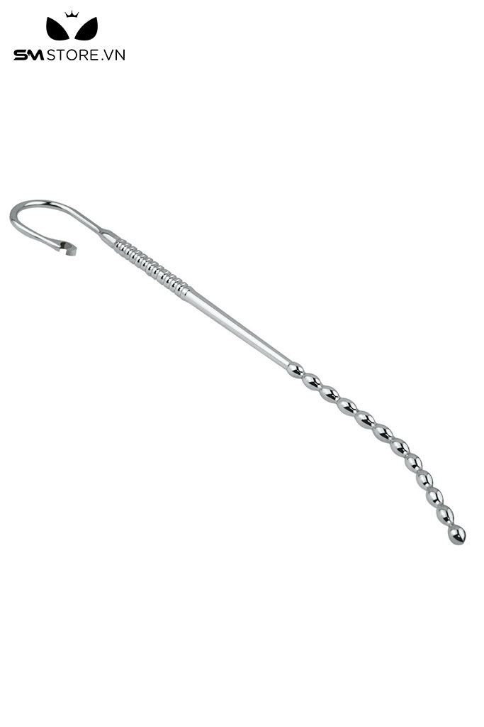 SMT4242 - Sounding thông lỗ tiểu inox dạng chuỗi hạt tròn nối có tay cầm