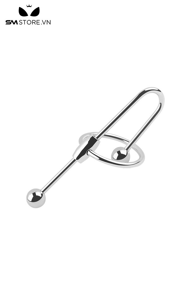 SMT4288 - Sounding niệu đạo inox không gỉ hơi cong nhẹ dài 87mm