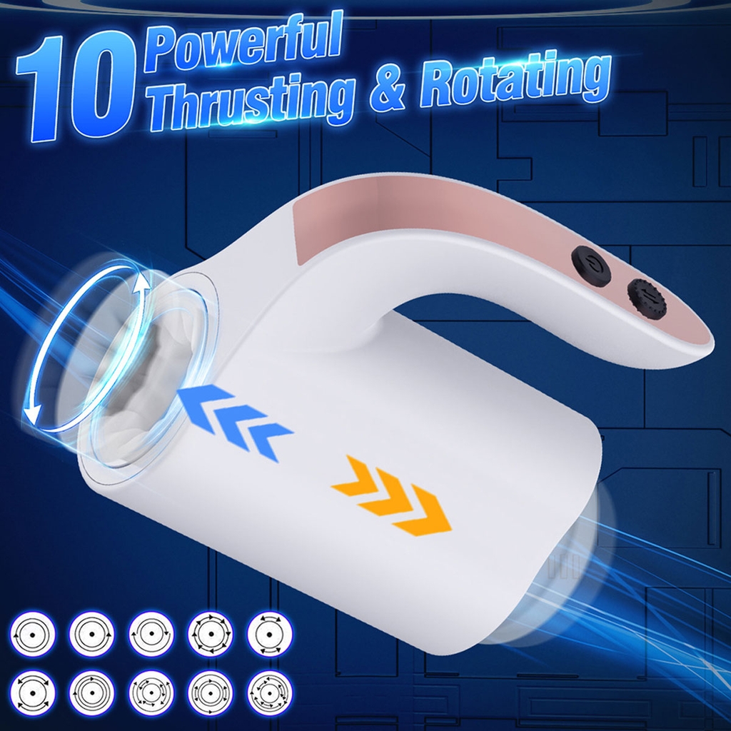 SMT4298 - Cốc thủ dâm tự động rung hút có 10 chế độ có thể tháo rời