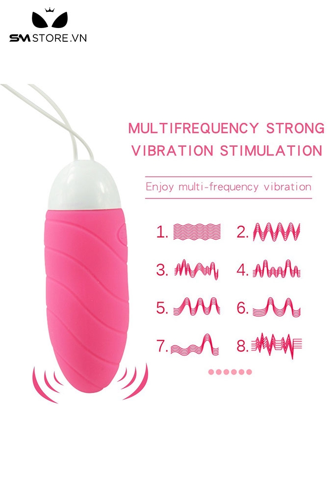 SMT4299 - Trứng rung tình yêu điều khiển từ xa không dây có 10 chế độ