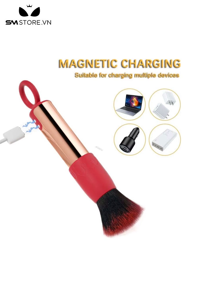 SMT4318 - Máy rung hình bàn chải mềm có 10 chế độ dài 16.4cm