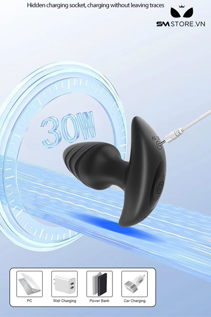 SMT4323 - Máy rung hậu môn xoay 360 độ có 10 chế độ chống nước