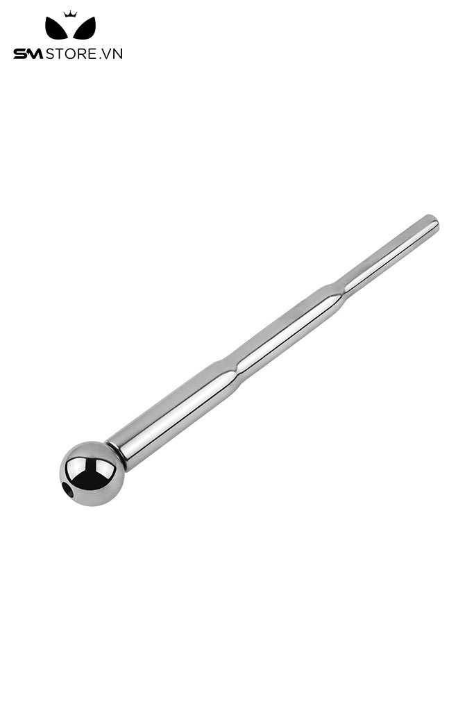 SMT4334 - Sounding inox dạng thanh thẳng có nút đóng mở dài 135mm