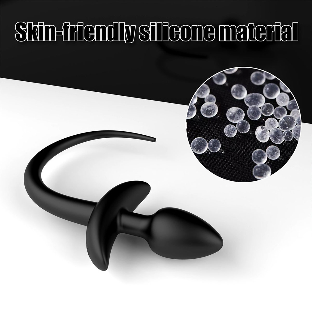 SMT4436 - Đuôi heo cosplay điều khiển từ xa và 12 tần số rung dài 167mm