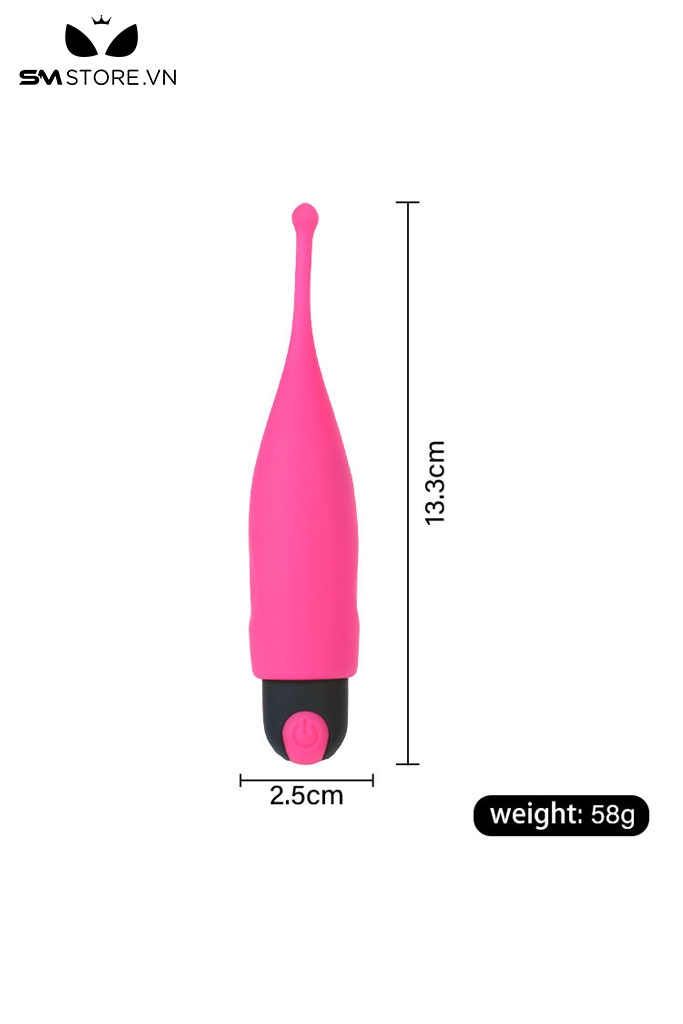 SMT4388 - Máy rung ngụy trang cái bút sạc điện có 10 tần số dài 13.3cm