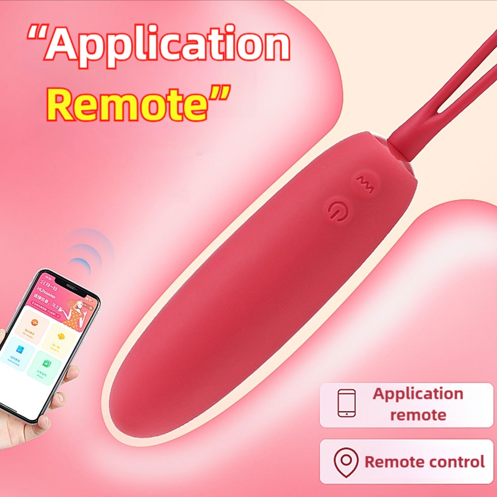 SMT4410 - Trứng rung mini không dây có 10 chế độ và sạc điện dài 8.8cm