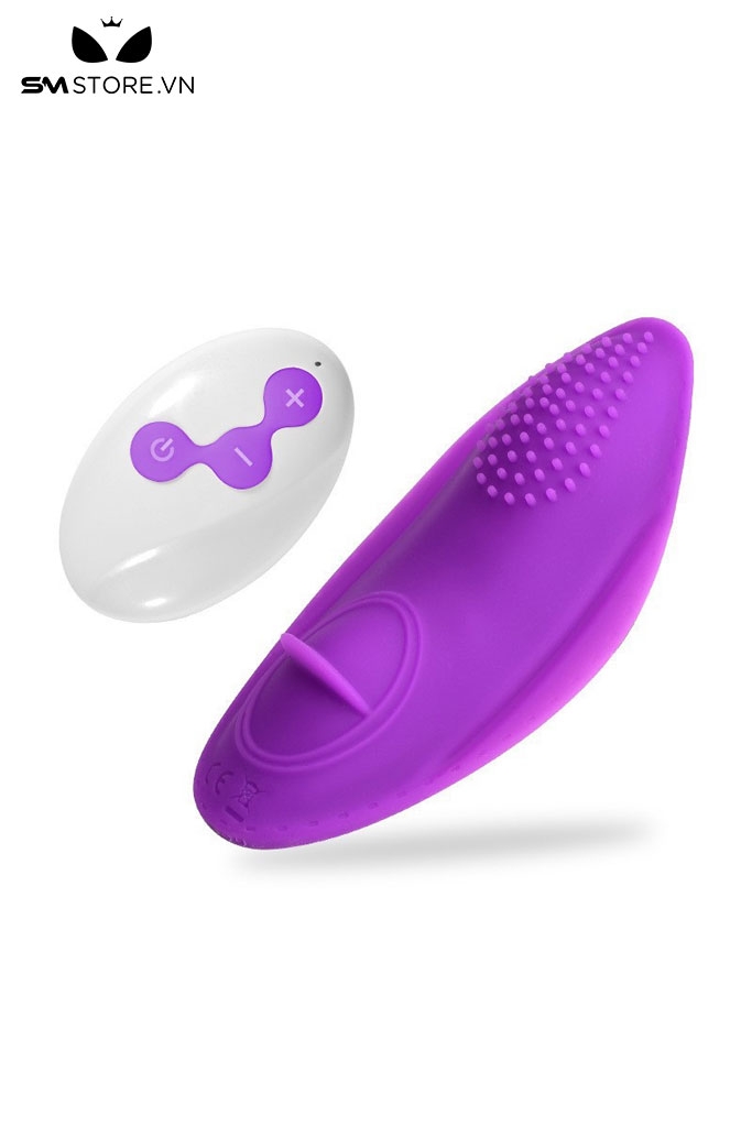 SMT4412 - Quần lót rung có lưỡi liếm và gai mềm dài 97mm chống nước