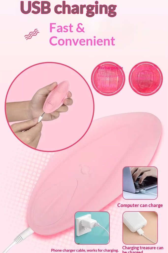 SMT4412 - Quần lót rung có lưỡi liếm và gai mềm dài 97mm chống nước