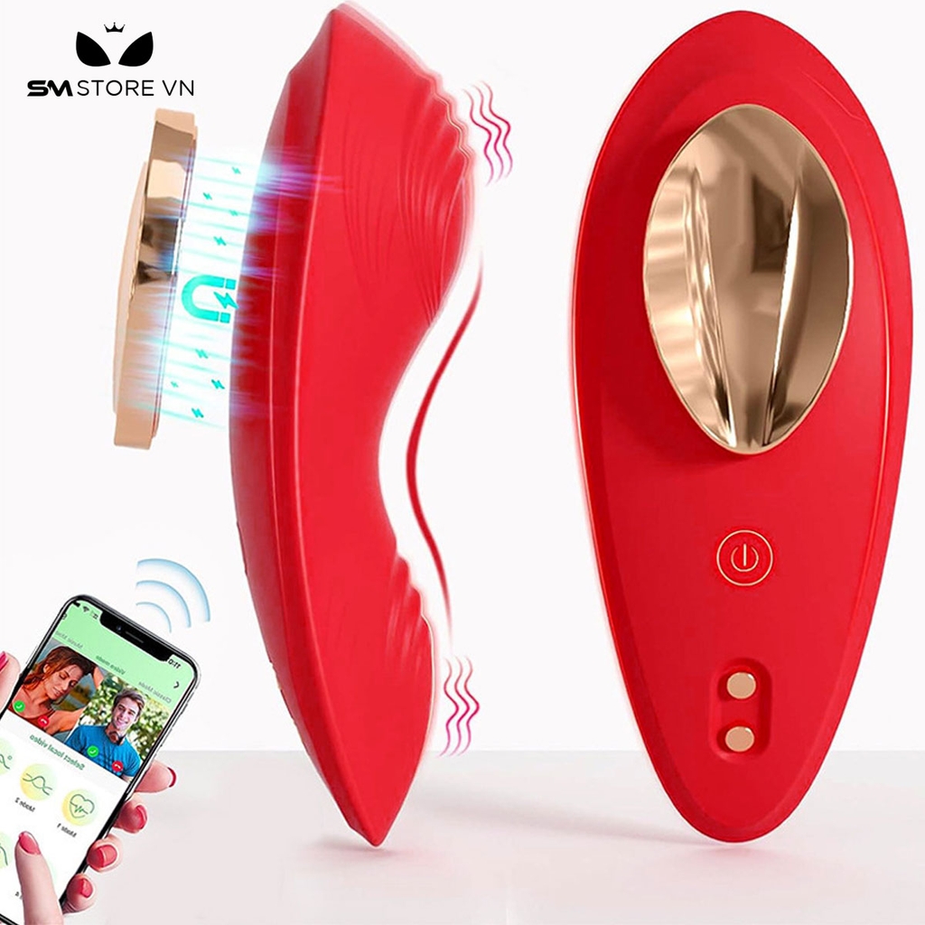 SMT4414 - Quần lót rung sạc nam châm điều khiển qua APP dài 8.5cm