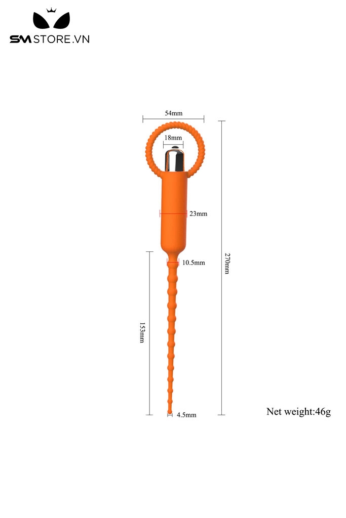 SMT4483 - Sounding rung niệu đạo có 10 chế độ dạng chuỗi hạt