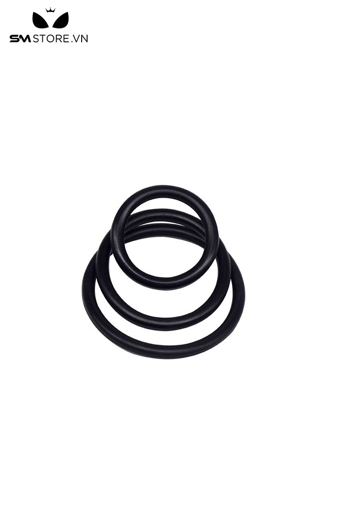 SMT4528 - Combo 3 vòng đeo gốc dương vật silicon dài 30 40 và 50mm