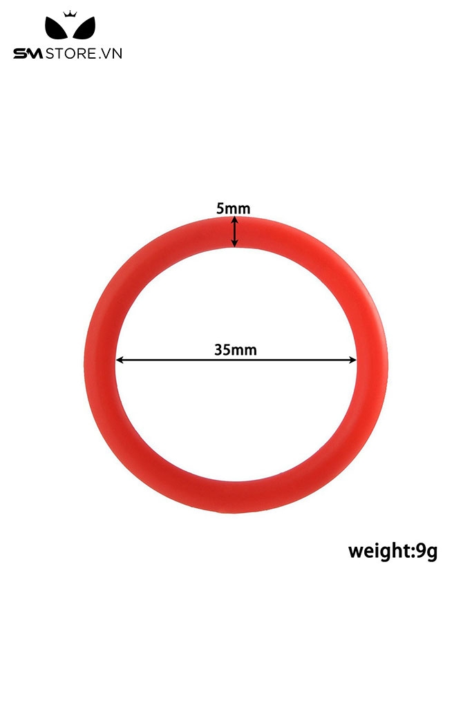 SMT4529 - Vòng đeo dương vật silicon bản dày silicon đường kính 35mm