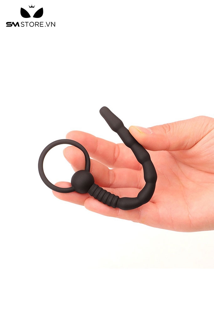 SMT4535 - Sounding thông lỗ tiểu silicon với thân lượn sóng dài 15.5cm