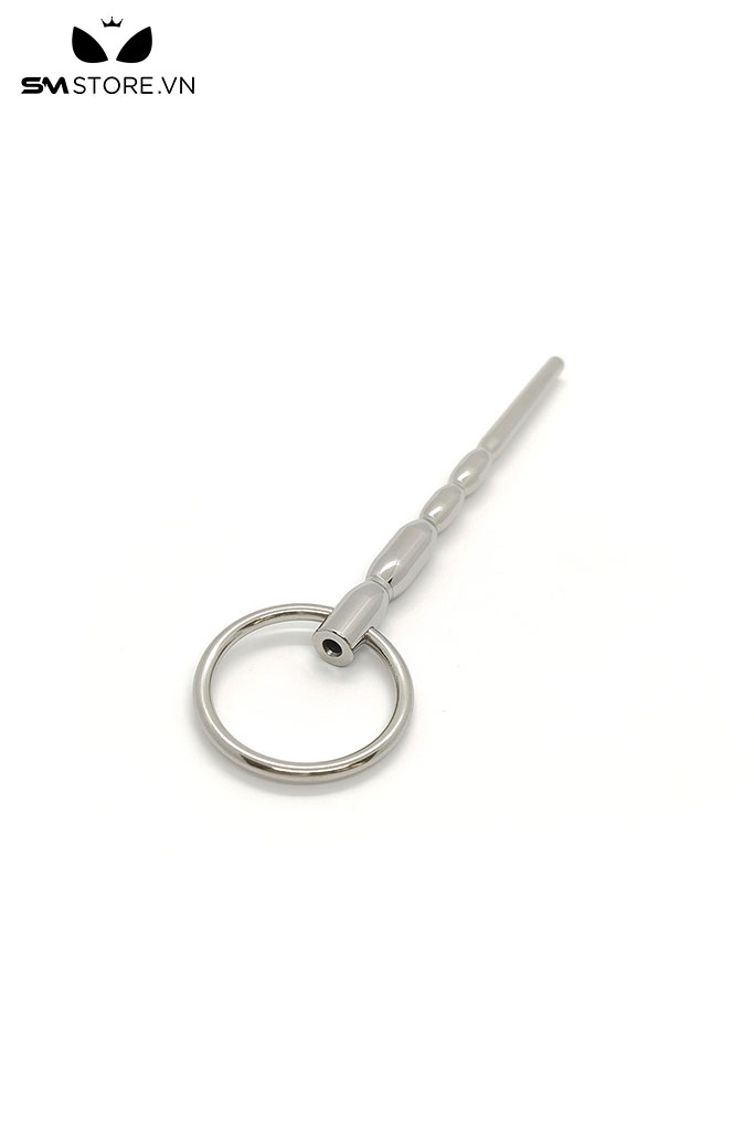 SMT4547 - Đồ chơi niệu đạo nam sounding inox có 3 tầng hạt tròn