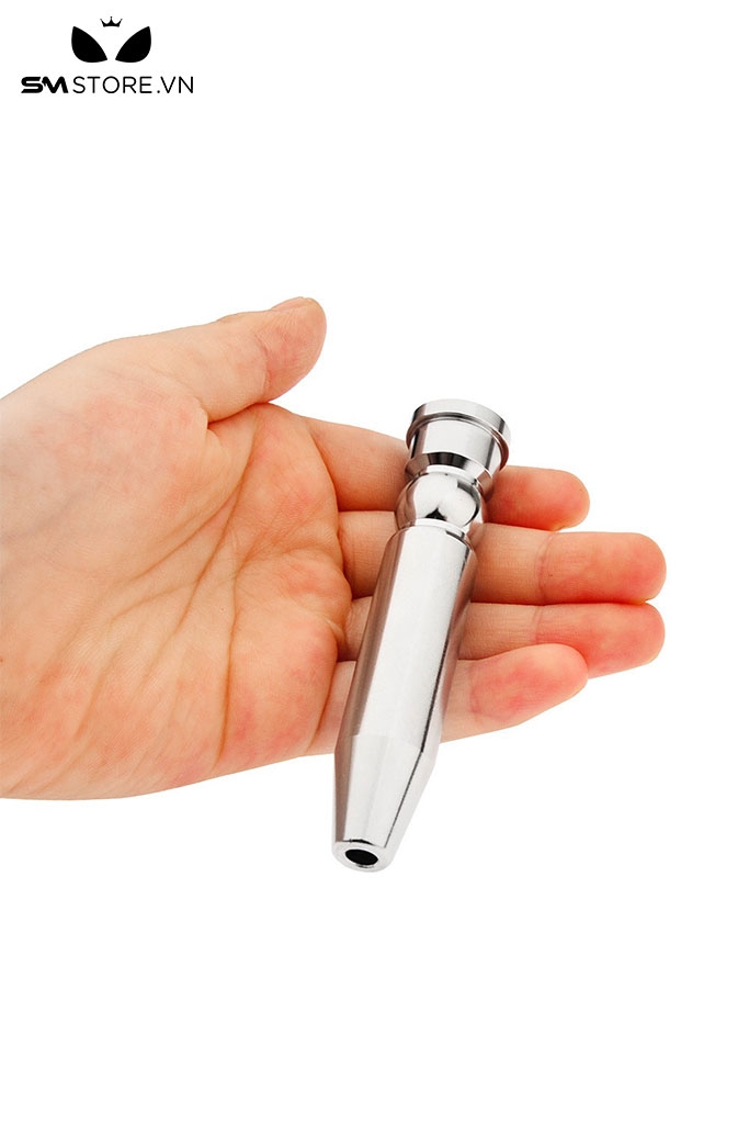 SMT4552 - Sounding inox niệu đạo inox rỗng ruột có nút chặn và 2 size