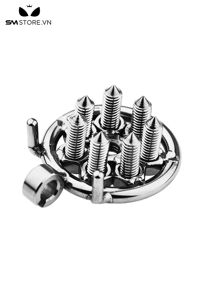 SMT4554 - Khóa dương vật mặt dẹt thiết kế các khe hở và lỗ thoáng khí