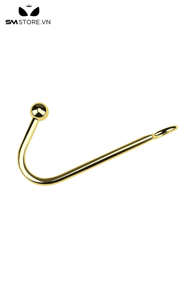 SMT4585 - Anal hook kích thích điểm G hình chữ C với đầu hạt đơn