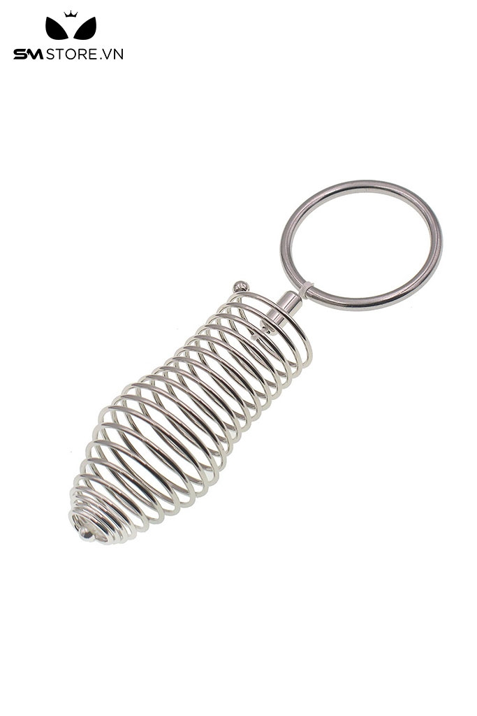 SMT4594 - Vòng đeo dương vật inox không gỉ dạng lò xo có thể tháo rời
