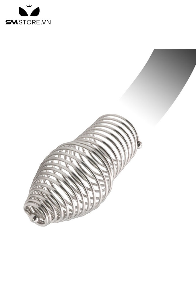 SMT4595 - Vòng bi đeo dương vật inox cao cấp thiết kế lò xo có 3 size