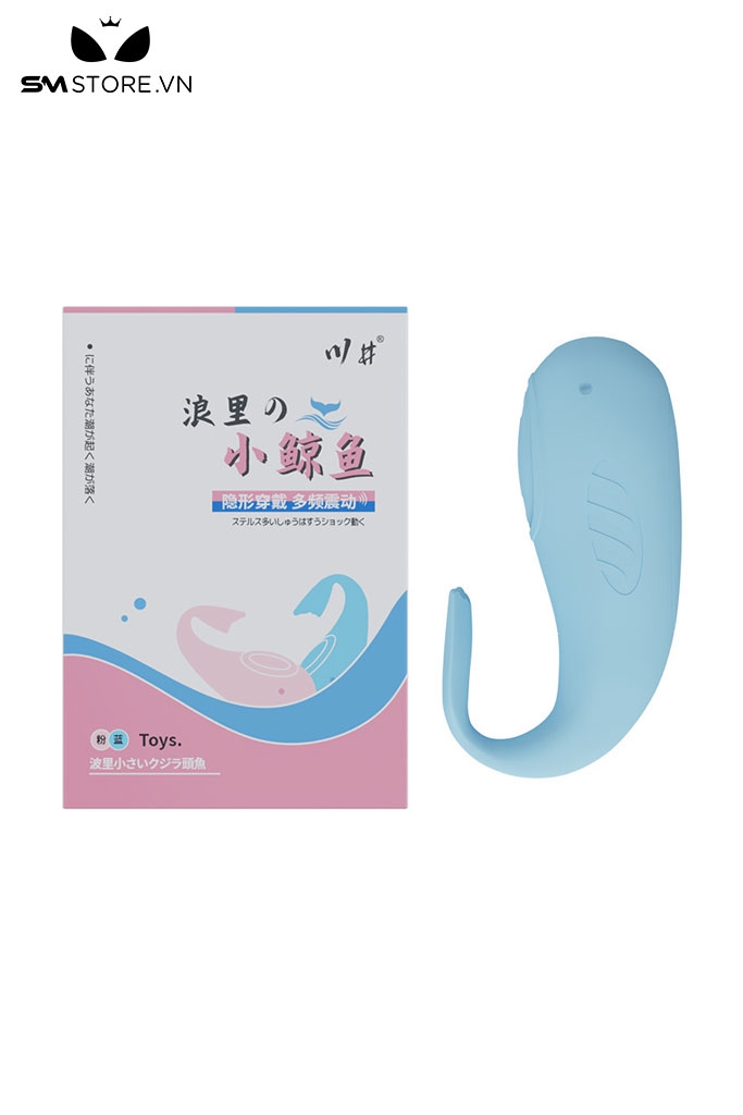 SMT4621 - Trứng rung điều khiển từ xa không dây hình con cá voi