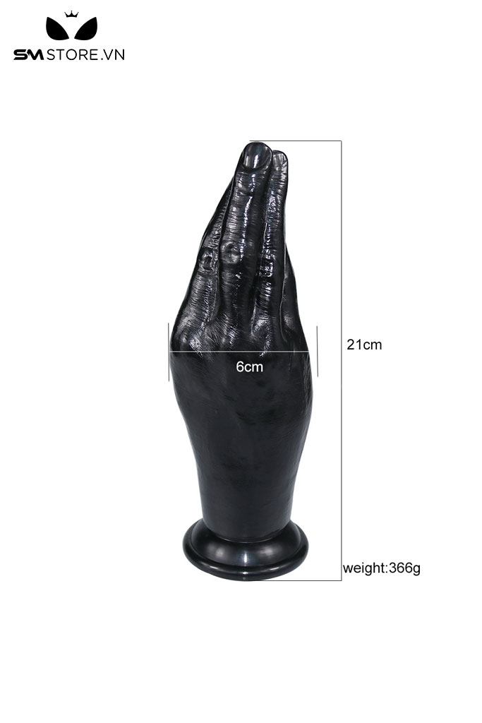 SMT4633 - Anal huge thiết kế bàn tay chụm với đế dính tường dài 21cm