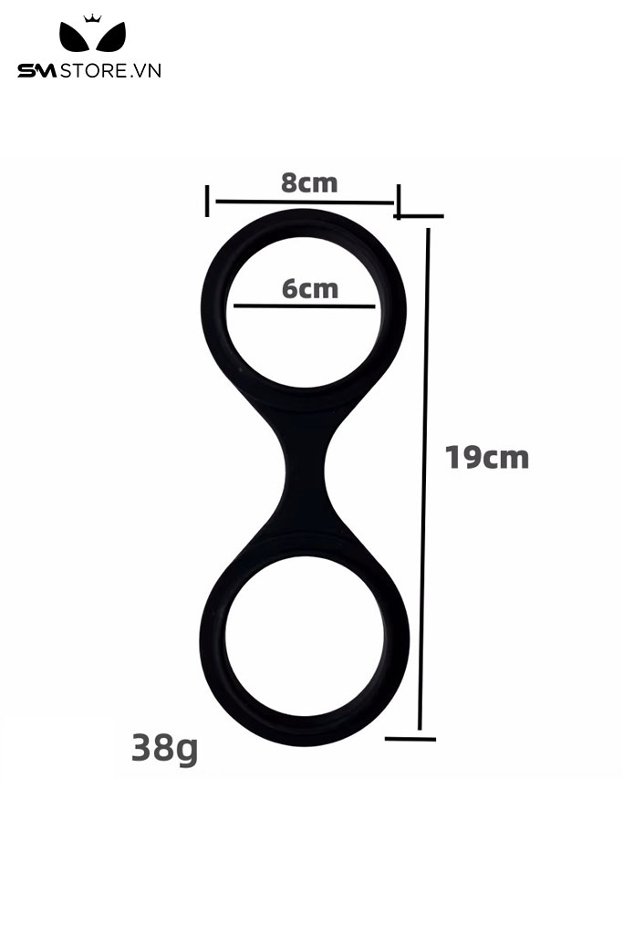 SMT4781 - Còng tay tình yêu silicon cấu trúc đúc nguyên khối có độ đàn hồi