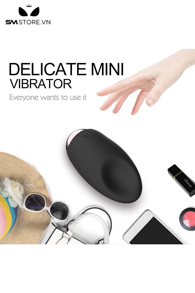 SMT4883 - Trứng rung mini điều khiển từ xa có 10 chế độ và sạc điện